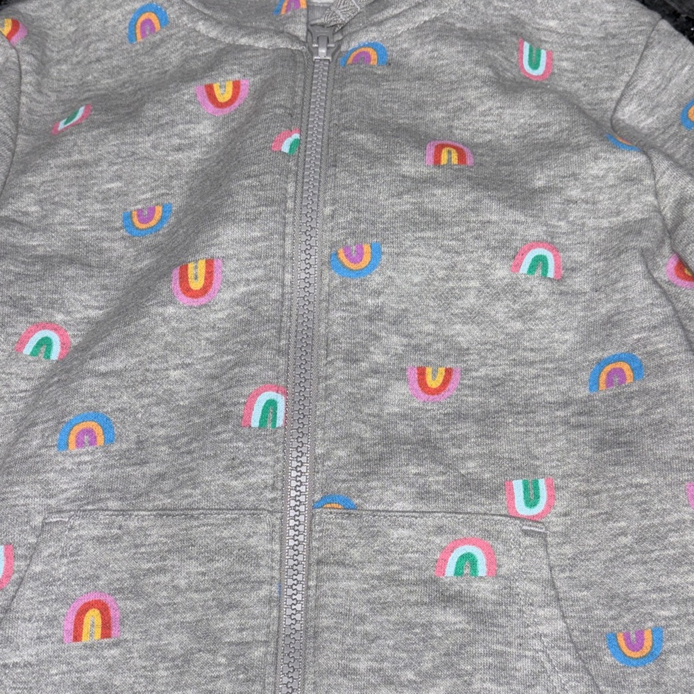 Cat & Jack Gray Jacket with Colorful Accents - Picture 3 of 4